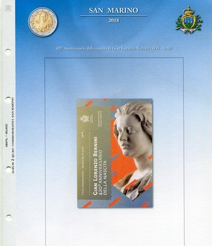 Fogli per euro commemorativi - fogli, 2