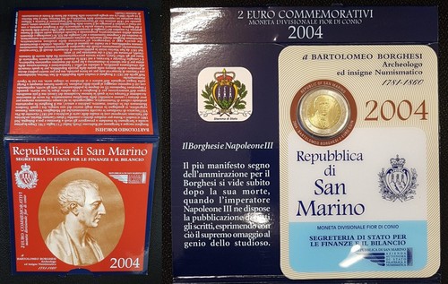 San marino euro - san, 2004
