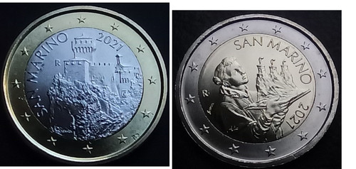 San marino cent - 2, 2004-2006